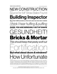 NEUE Haas Grotesk  available from Font Bureau New Construction Display Roman