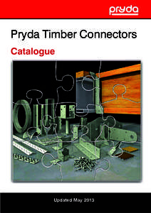 Pryda Timber Connectors Price List - August 2008