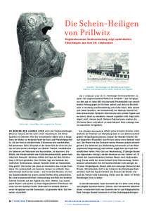 Die Schein-Heiligen von Prillwitz Regionalmuseum Neubrandenburg zeigt spektakuläre