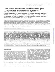 Human Molecular Genetics, 2010, Vol. 19, No. 19 doi:[removed]hmg/ddq288 Advance Access published on July 16, [removed]–3746