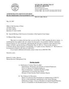 Microsoft Word - Secretary of State notify of Executive CommMTG 2007.doc