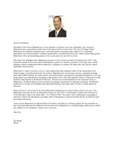 Microsoft Word[removed]Jay Moran Welcome Letter