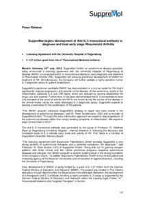 Press release[removed]24_SuppreMol IL-3 License_final