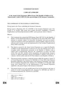 Microsoft Word - 20090203_Moldova Com Decision_SG-ENV_Clean_EN_QC.doc