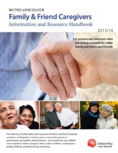 Family Care Providers Helping Each Other