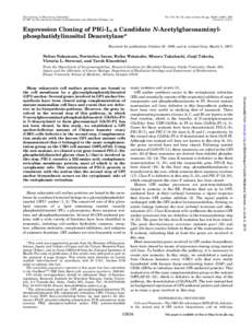 THE JOURNAL OF BIOLOGICAL CHEMISTRY © 1997 by The American Society for Biochemistry and Molecular Biology, Inc. Vol. 272, No. 25, Issue of June 20, pp –15840, 1997 Printed in U.S.A.