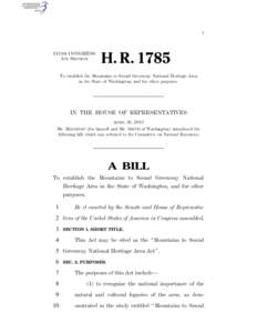 I  113TH CONGRESS 1ST SESSION  H. R. 1785