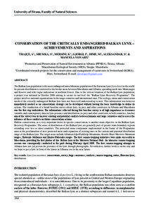 Lynx / Member states of La Francophonie / Member states of the United Nations / Republics / Eurasian Lynx / Fauna of Pakistan / Macedonian Ecological Society / Republic of Macedonia / Albania / Europe / Fauna of Asia / Political geography