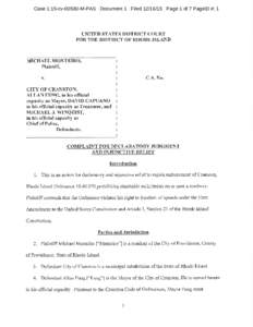 Case 1:15-cvM-PAS Document 1 FiledPage 1 of 7 PageID #: 1  Case 1:15-cvM-PAS Document 1 FiledPage 2 of 7 PageID #: 2 Case 1:15-cvM-PAS Document 1 FiledPage 3 of 7 Page