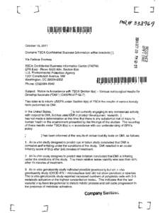 Micronucleus test / DM1 / 94th United States Congress / Toxic Substances Control Act / In vitro