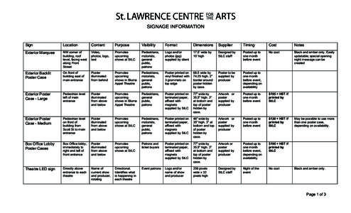 Poster / Computer graphics / Digital imaging / Television technology / Display board / St. Lawrence Centre for the Arts / Microsoft PowerPoint / Pixel / Plasma display / Software / Communication design / Graphic design