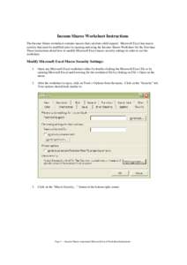 Double-click / Microsoft Office / Software / Microsoft Excel / Worksheet