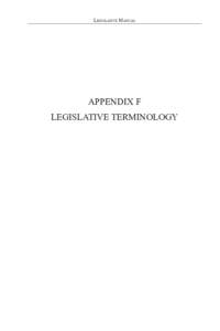 Nevada Legislative Manual (2017):  Appendix F