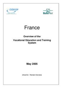 Microsoft Word - THEMATIC OVERVIEW July 2006 France.doc