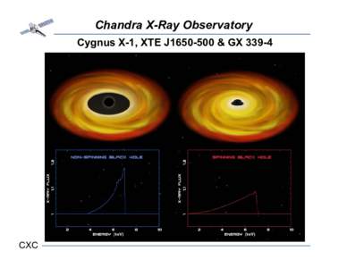 Chandra X-Ray Observatory Cygnus X-1, XTE J1650-500 & GX[removed]CXC  