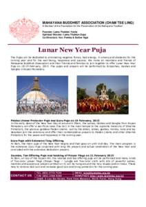 Buddhism / Puja / Thubten Zopa Rinpoche / Prayer / Kopan Monastery / Thubten / Palden / Thekchen Choling / Foundation for the Preservation of the Mahayana Tradition / Tibetan Buddhism / Vajrayana
