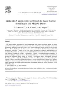ARTICLE IN PRESS  Journal of Arid Environments[removed]–225 Journal of Arid