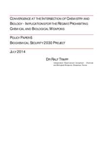 International law / Science in society / Military terminology / Biological Weapons Convention / Arms control / Weapons of mass destruction / Chemical Weapons Convention / Chemical warfare / Organisation for the Prohibition of Chemical Weapons / International relations / Biological warfare / Human rights instruments