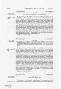 A142  PRIVATE LAW[removed]J U L Y 24, 1966 Private Law 800 July 24, 1956