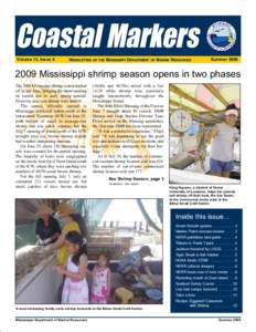 Coastal Markers Vol olume ume 12, Issue 4  NEWSLETTER