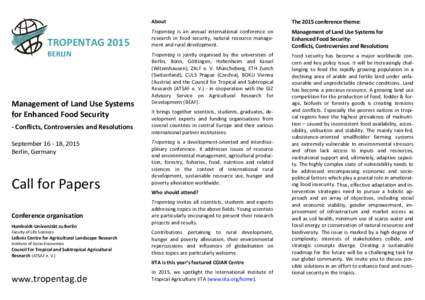 Microsoft Word - Call for Papers 2015