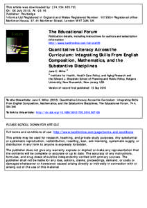 This article was downloaded by: [[removed]On: 06 July 2012, At: 05:16 Publisher: Routledge Informa Ltd Registered in England and Wales Registered Number: [removed]Registered office: Mortimer House, 37-41 Mortimer St