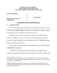 Madoff investment scandal / House of Morgan / Tax evasion / Economics / Confidence tricksters / JPMorgan Chase / Bernard Madoff / Bank Secrecy Act / Suspicious activity report / Investment / Finance / Financial economics