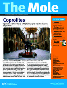 The Mole ... for anyone inspired to dig deeper into chemistry Issue 01 | January[removed]Coprolites