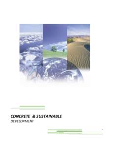 CONCRETE & SUSTAINABLE DEVELOPMENT  LEED (http://www.cagbc.org/green_building_projects