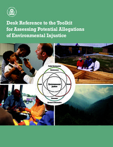 Environmental social science / Management / Environmental justice / Environmental protection / Social vulnerability / Risk / Environmental burden of disease / Environmental impact assessment / Environment / Environmental law / Ethics