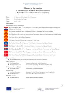 River Basin Management Plans / Water / International Commission for the Protection of the Danube River / Kukës County / International Sava River Basin Commission / Lake Ohrid / Water Framework Directive / Floods directive / EuropeAid Development and Cooperation / Danube / European Union directives / Europe