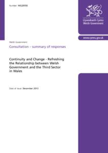Microsoft Word - Consultation Summary of Responses Report Continuity and Change Eng