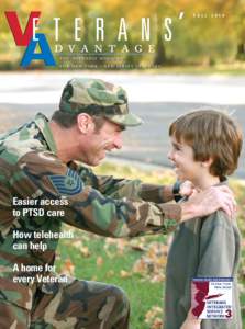 e t e r a n s’ VA dvantage The Wellness Magazine  for neW york / neW jersey VeTerans