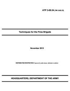 Operations order / Fires Brigade / Army National Guard / Battle command / United States Army / Military / Brigade combat team