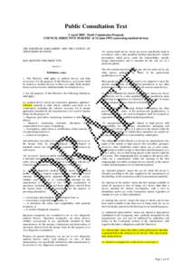 Public Consultation draft of the Directive 5 April 2005.doc