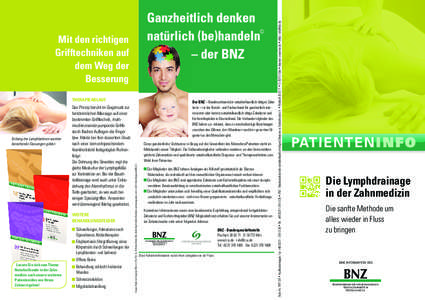 Prospekt 10 Lymphdrainage_2013.indd