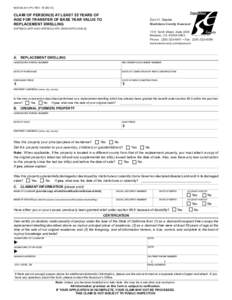 BOE-60-AH (P1) REV[removed]CLAIM OF PERSON(S) AT LEAST 55 YEARS OF AGE FOR TRANSFER OF BASE YEAR VALUE TO REPLACEMENT DWELLING