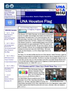 Greater Houston / Houston Independent School District / United Nations Association of the United States of America / Global Classrooms / Houston / Una / Sharpstown High School / Geography of Texas / Texas / Model United Nations