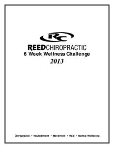 6 Week Wellness Challenge[removed]Chiropractic • Nourishment • Movement • Rest • Mental Wellbeing