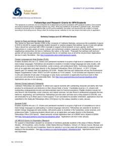 Student financial aid / Foreign Language Area Studies / Language education in the United States / Graduate school / University of California / Doctor of Philosophy / Postgraduate education / Massachusetts Institute of Technology / Woodrow Wilson National Fellowship Foundation / Education / Association of Public and Land-Grant Universities / Academia