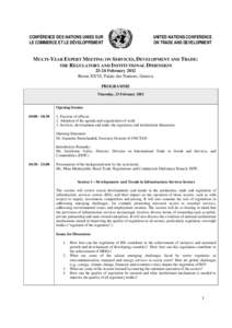 PDF - United Nations Conference on Trade and Development[removed]programme