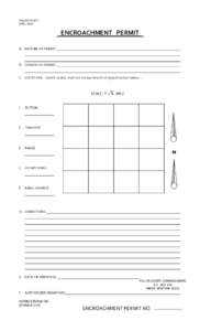 FALLON COUNTY  CMM – 1986    ENCROACHMENT   PERMIT   