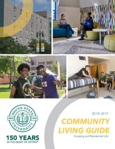 COMMUNITY LIVING GUIDE Housing and Residential Life