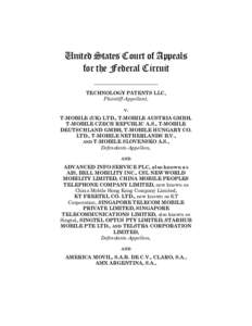 United States Court of Appeals for the Federal Circuit __________________________ TECHNOLOGY PATENTS LLC, Plaintiff-Appellant, v.
