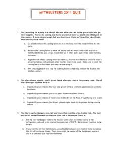 Food and drink / Personal life / Beef / Health / Food safety / Foodborne illness / Hamburger / Cooking / Food / Meat thermometer / Ground beef / STOP Foodborne Illness