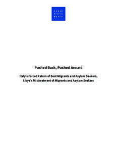 Military dictatorship / Refugee / Kufra / Frontex / Political geography / International relations / Libya