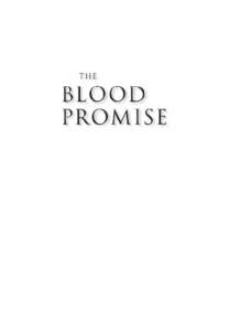 Blood Promise.indd:59 AM ALSO BY MARK PRYOR: The Bookseller