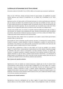 Microsoft Word - La Alianza de la humanidad con la  Tierra viviente.docx