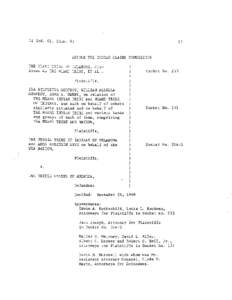 22 Ind. C i . Corn. 92  IRA SYLVESTER GODFROY , WILLIAM ALLOLLA GODFROY, JOHN A. OWENS, on relation of THE MIAXI INDIkd TRIBE and MUMI TRIBE OF INDIAXA, and esch on behalf of others