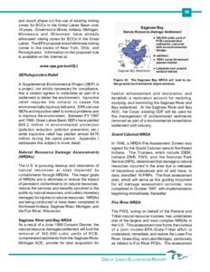 Soil contamination / Town and country planning in the United Kingdom / Calumet River / Brownfield land / Great Lakes / Polychlorinated biphenyl / United States Environmental Protection Agency / Superfund / Environmental remediation / Pollution / Geography of Michigan / Environment